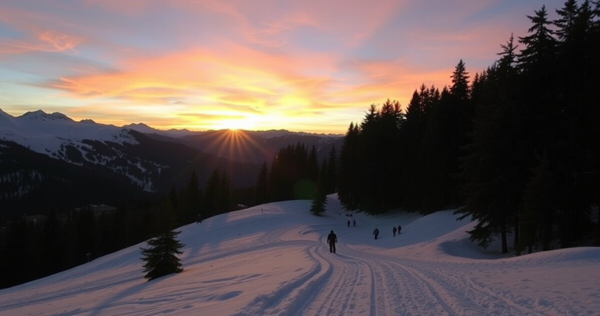 "Panorama di Sauze d’Oulx, meta ideale per sport e avventure alpine a un'ora da Torino."