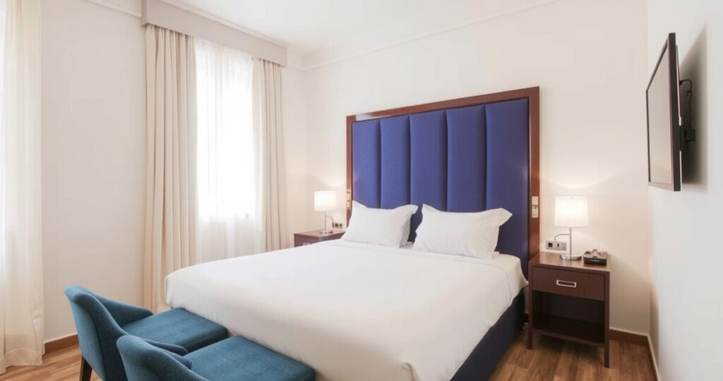 "Spugna magica e segreti per mantenere le docce degli hotel brillanti e pulite."