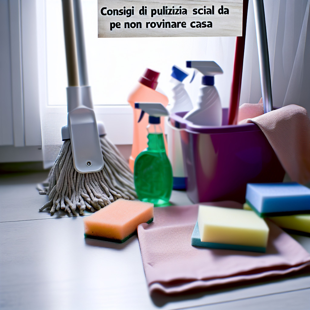 Consigli di pulizia social da evitare per non rovinare casa