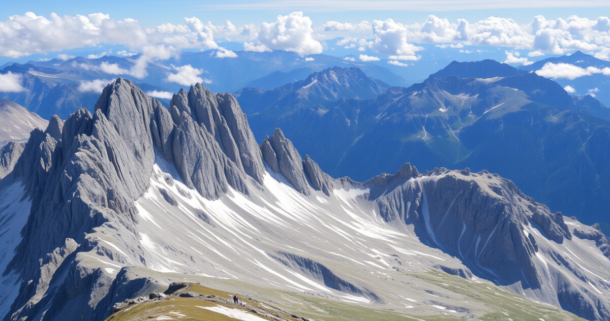 "Panorama delle Dolomiti di Carezza, ideale per principianti sugli sci con viste spettacolari."