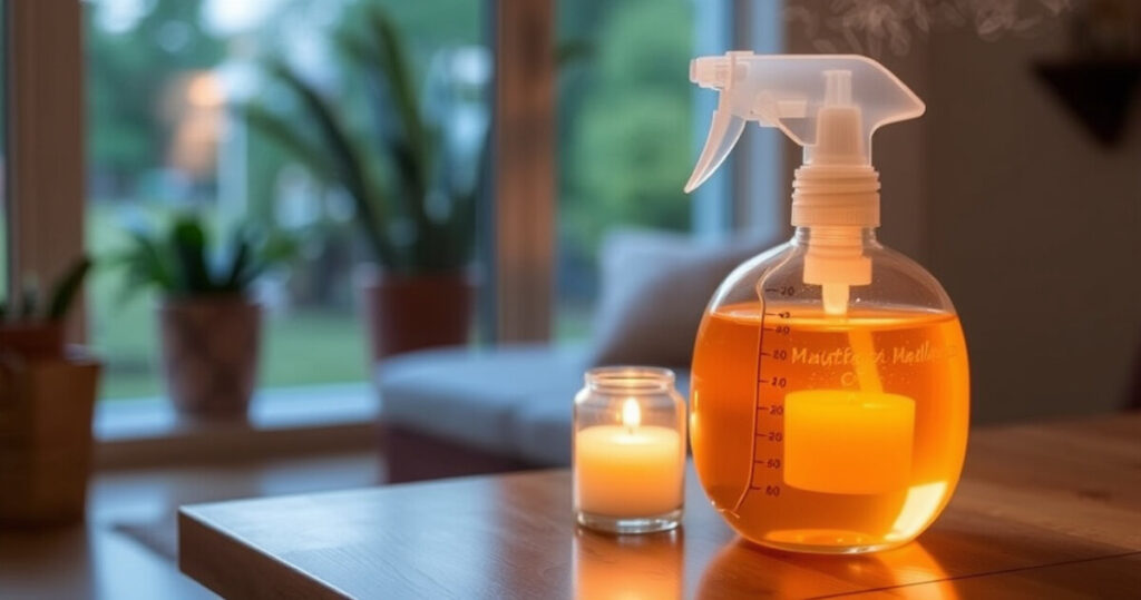 "Trucco semplice e naturale per profumare la casa con acqua calda."