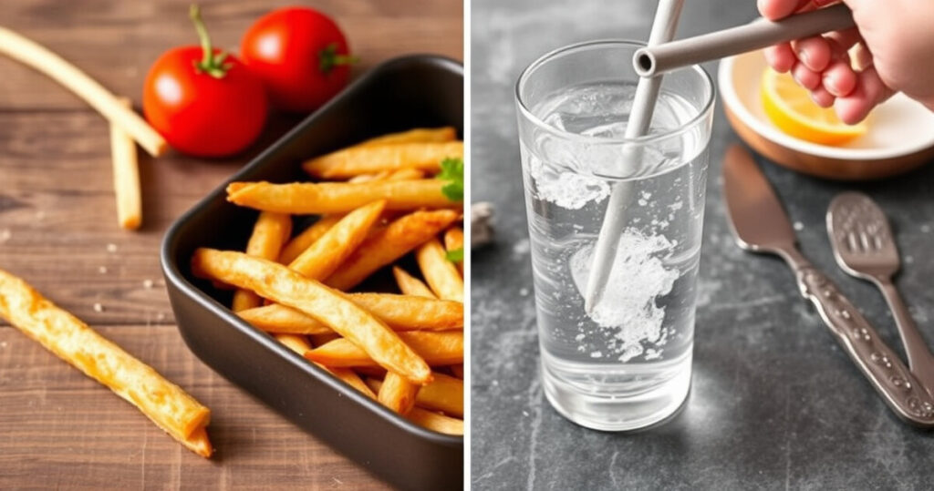 "Trucco per una frittura leggera e consigli per migliorare le tubature con acqua"
