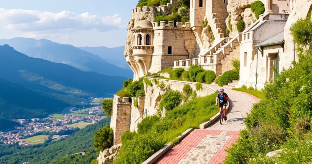 "Immagine delle piste olimpiche in Italia: le migliori discese per sciare."