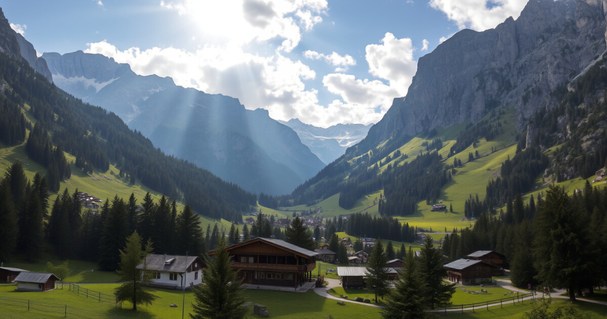 ALT: "Canazei, Val di Fassa: tradizione e bellezze delle Dolomiti in un'unica immagine."