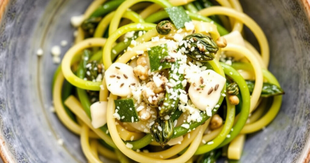 "Spätzle agli spinaci: ricetta semplice e raffinata per un piatto gustoso e colorato."