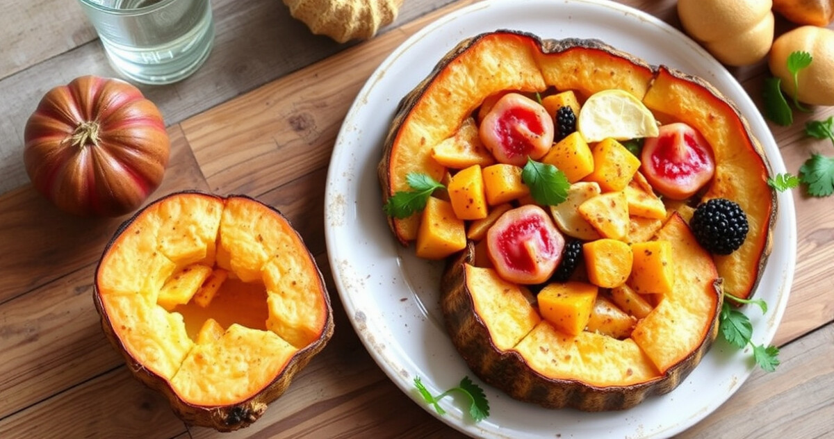 "Fiori di zucca al forno, antipasto semplice e gustoso per deliziare gli ospiti."