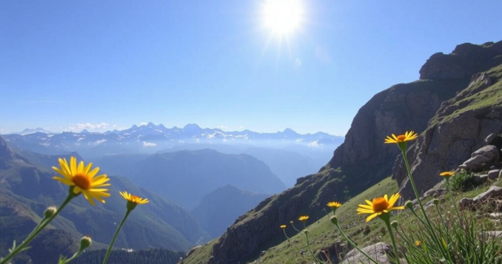 "Fiori straordinari delle montagne, tra cui una specie rara che fiorisce ogni 75 anni."