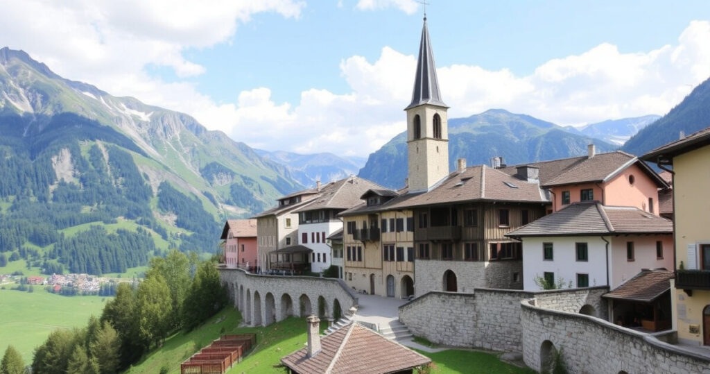 "Glorenza, comune dell'Alto Adige con cinque secoli di storia autentica."