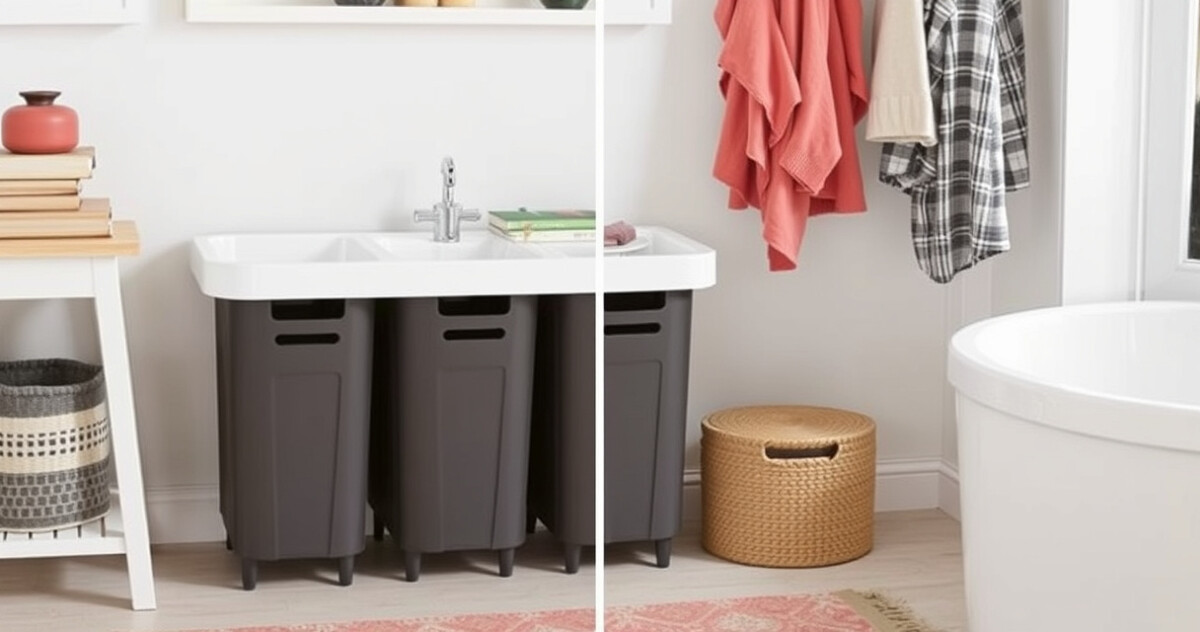 "Carrello VESKEN di IKEA: soluzione salvaspazio per bagni piccoli a 8 euro."