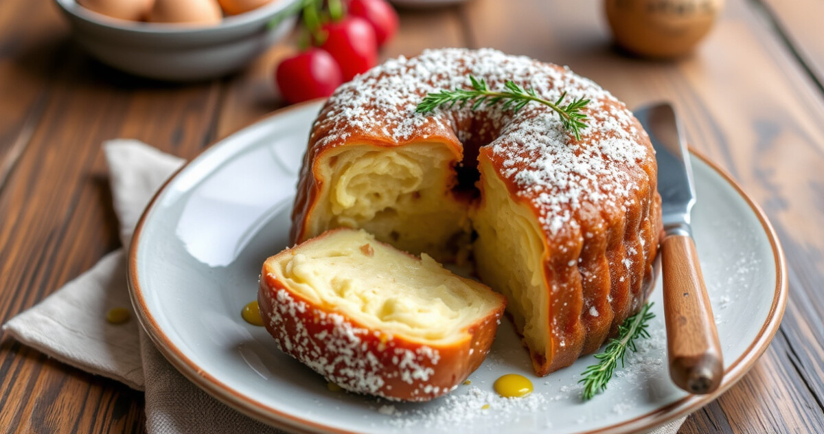 ALT: "Tortel di patate trentino, un piatto croccante che celebra la tradizione culinaria alpina."