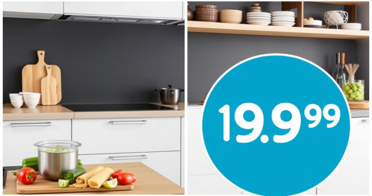 "Miscelatore da cucina di design Lidl a 29,99 euro, un affare imperdibile per gli amanti della cucina."