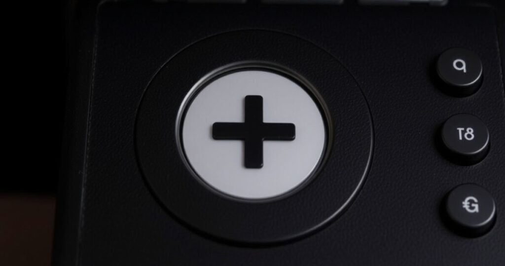 ALT: "Simbolo + nel cerchio: significato e impatto sul tuo telefono."