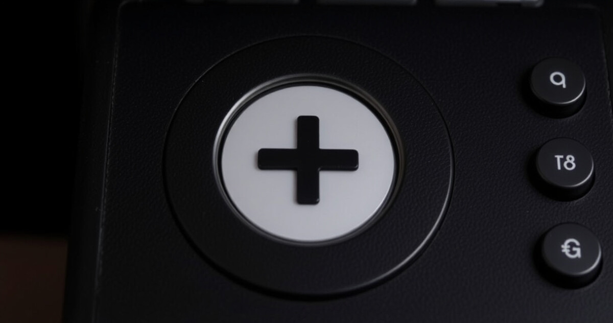 ALT: "Simbolo + nel cerchio: significato e impatto sul tuo telefono."